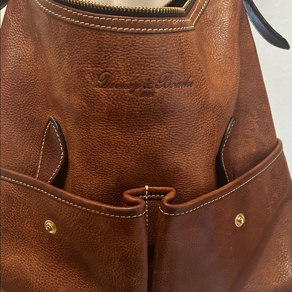 Dooney and bourke Brown Leather Shoulder Bag - Picture 2 of 12